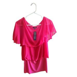 XXS  Le Chateau Hot Pink Dress